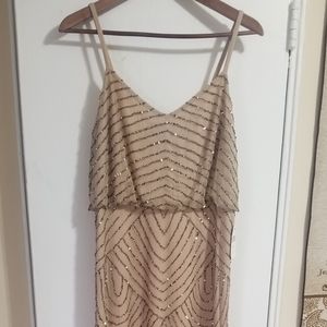 Adrianna Papell beaded dress